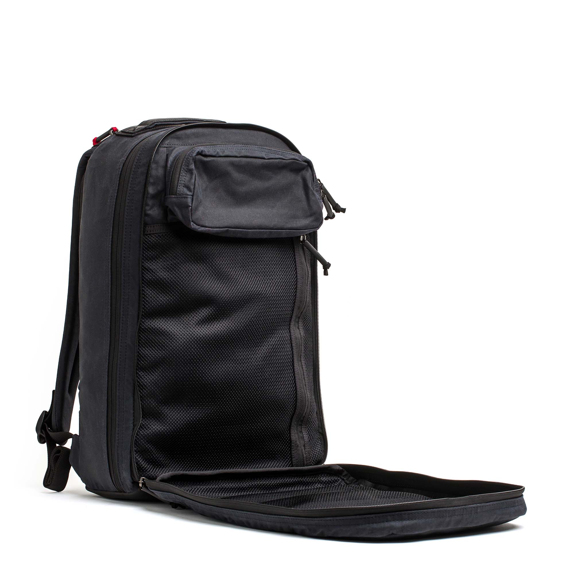 Double Compartment Bullet Ruck - Heritage Waxed Canvas - 18L - Image 22