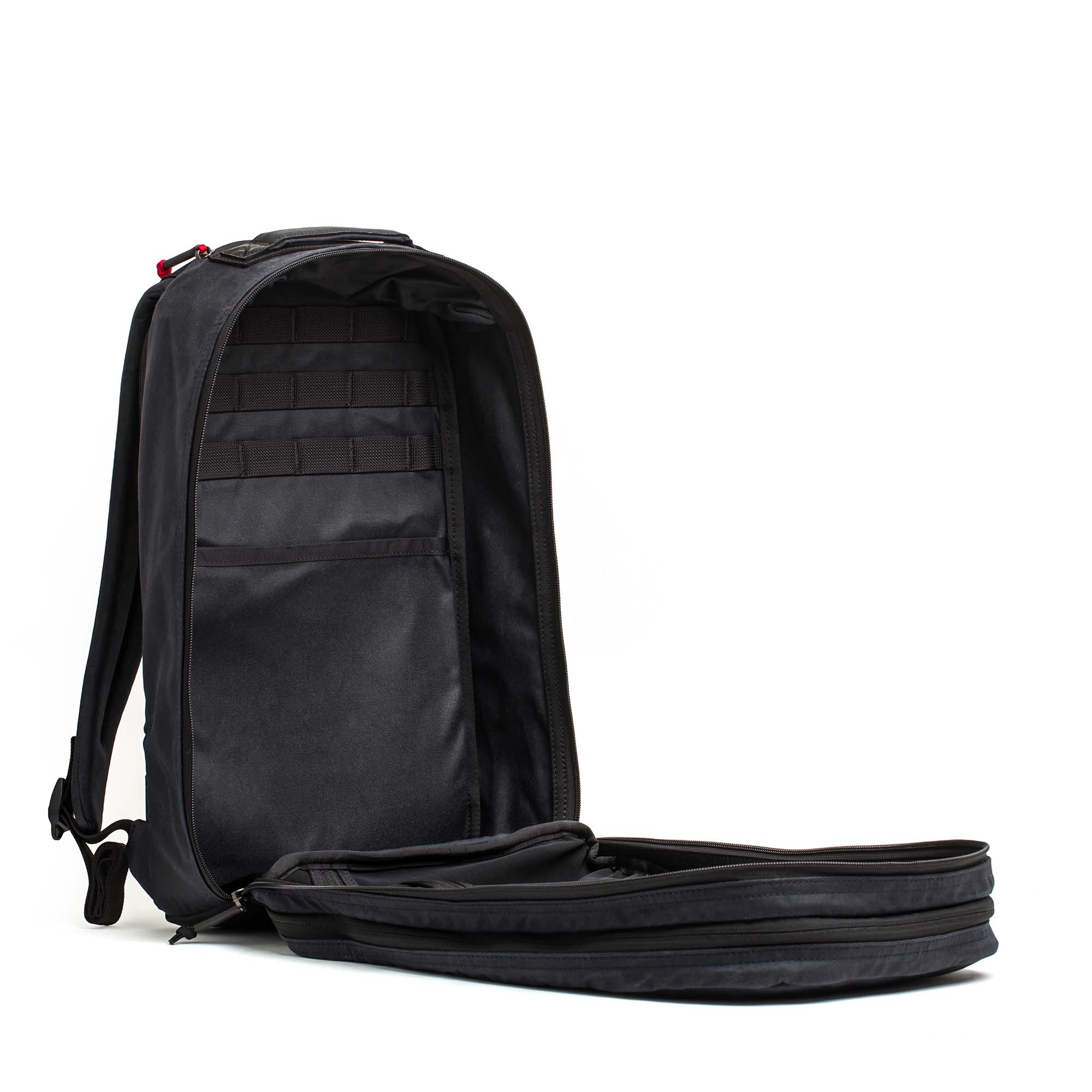 Double Compartment Bullet Ruck - Heritage Waxed Canvas - 18L - Image 23