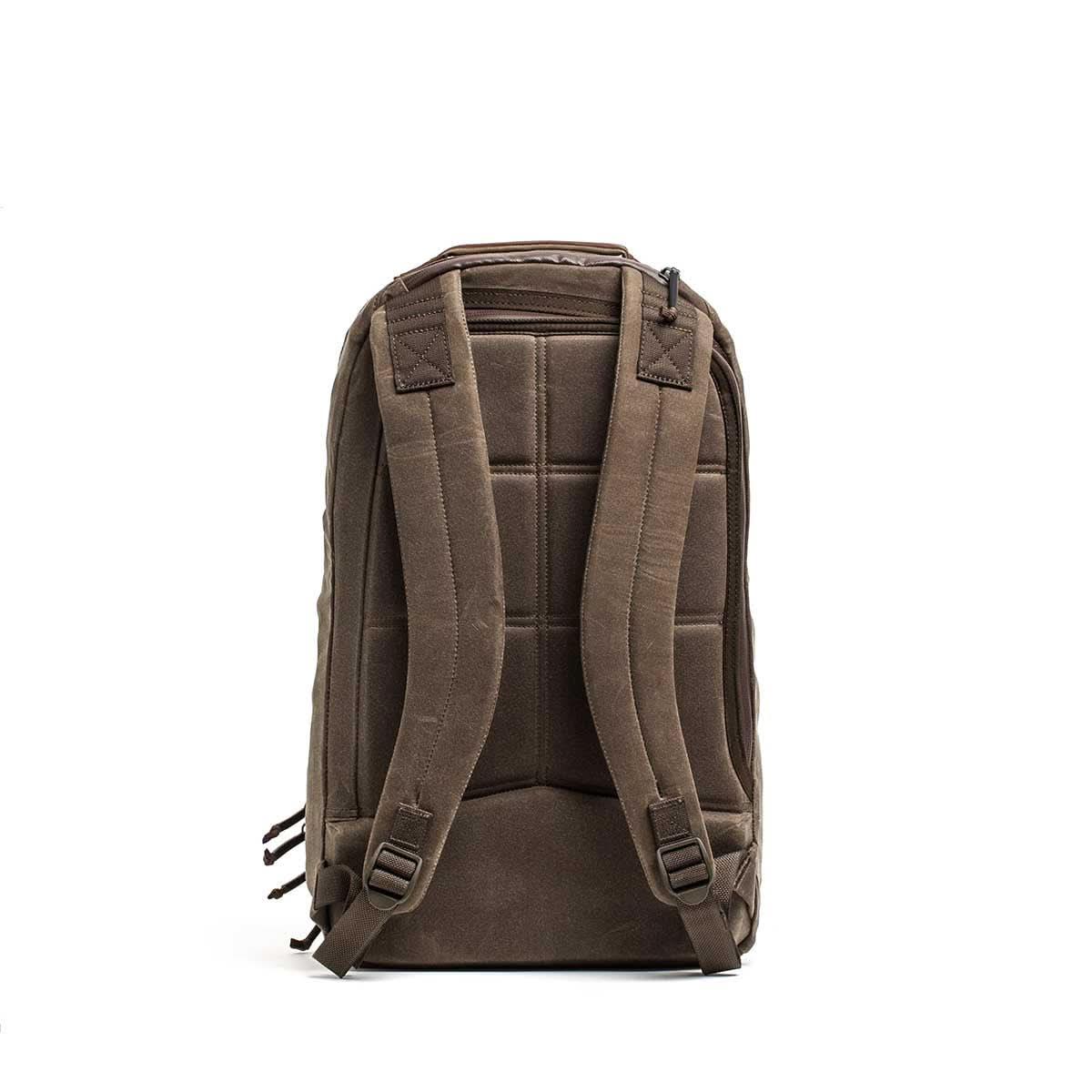 Double Compartment Bullet Ruck - Heritage Waxed Canvas - 18L - Image 4