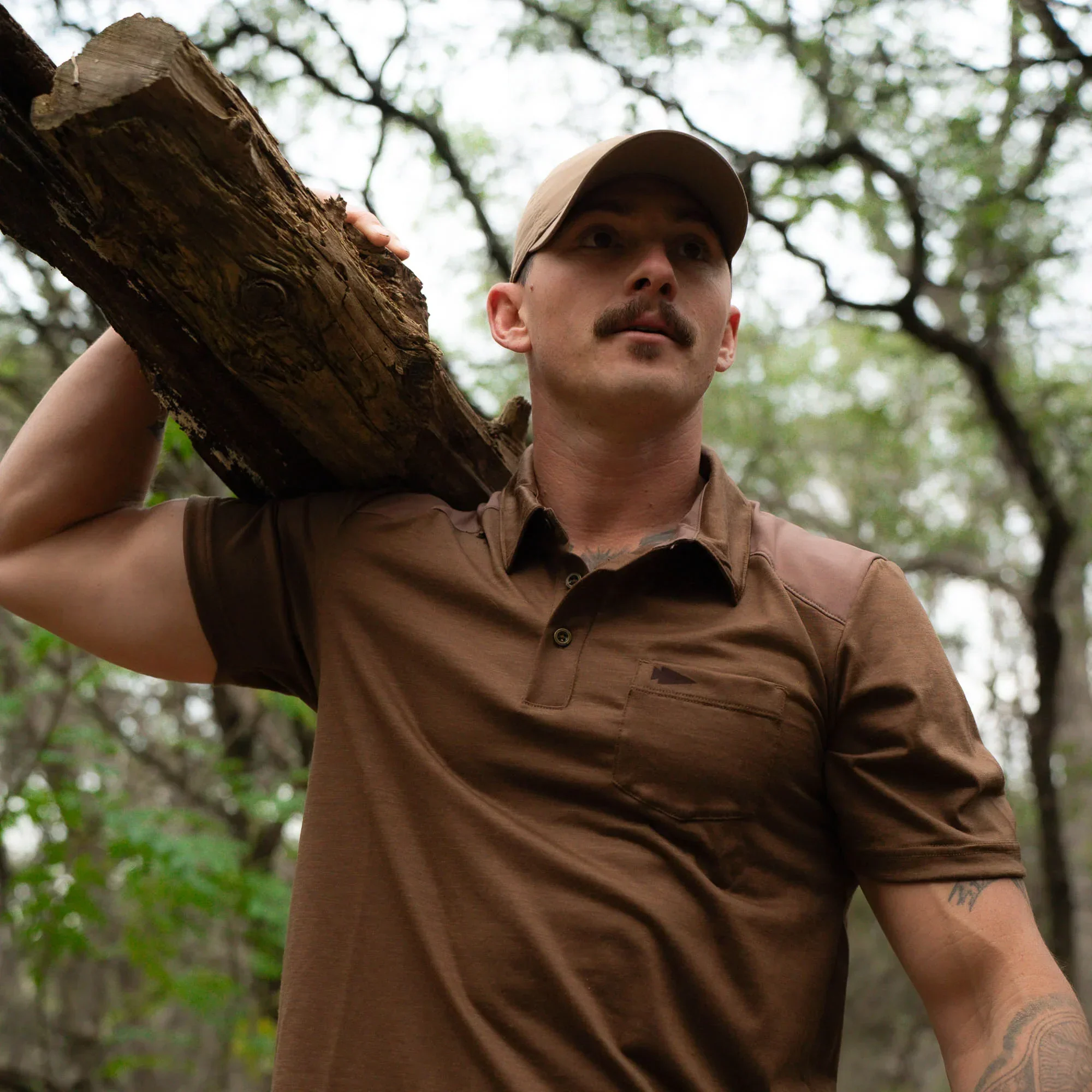 Men's Commando Polo - Merino Wool - Image 4