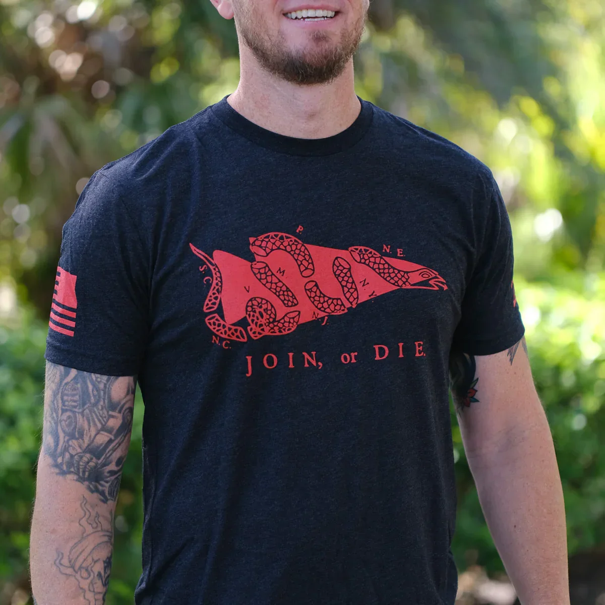 Join or Die Tee - Tri-Blend