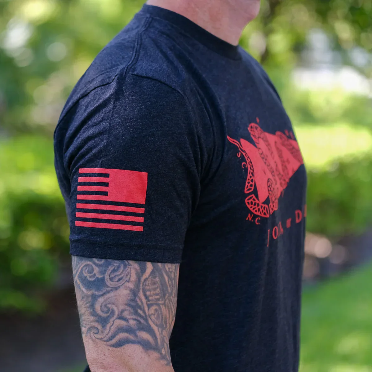 Join or Die Tee - Tri-Blend - Image 3