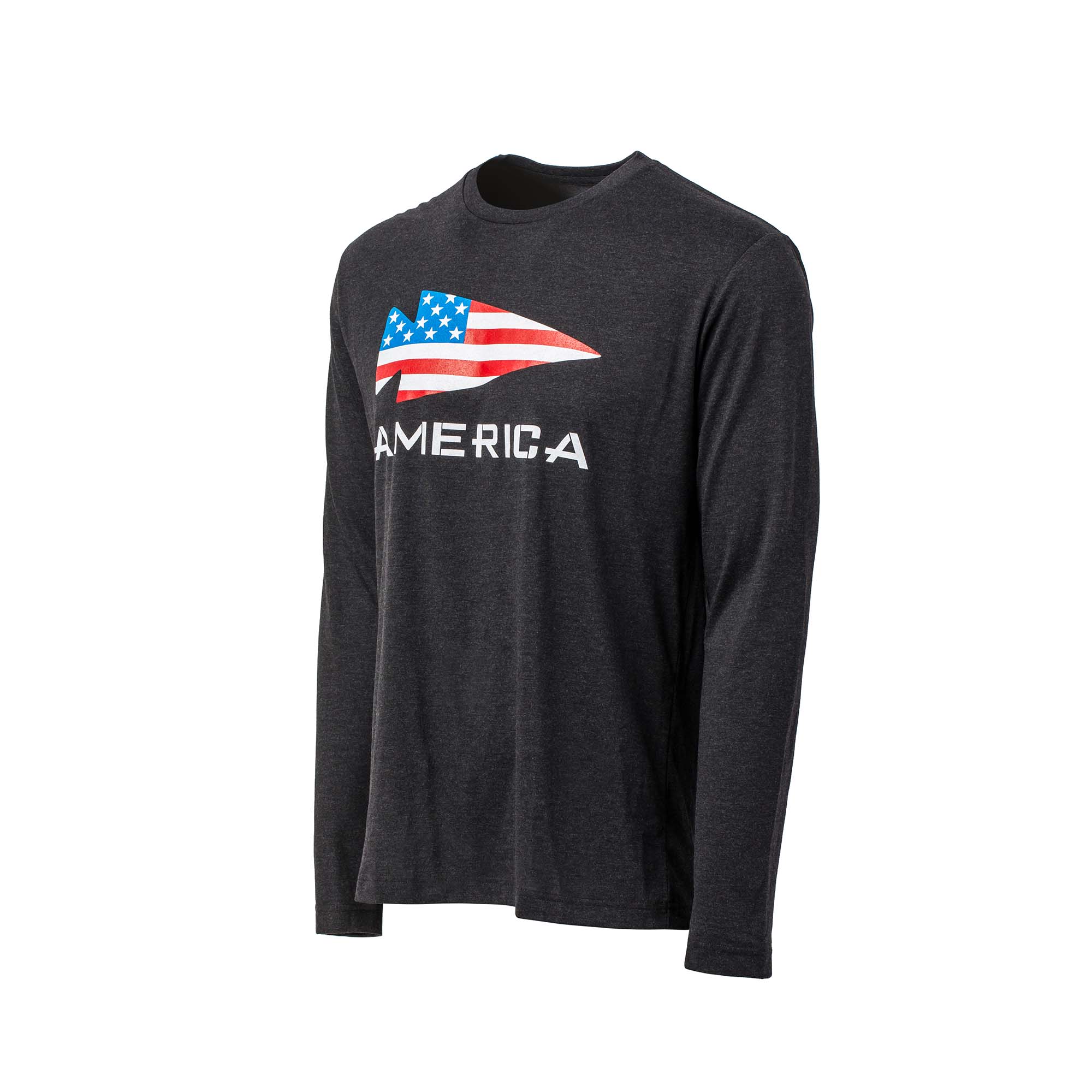 Men's America Long Sleeve - Tri-BlendX - Image 3