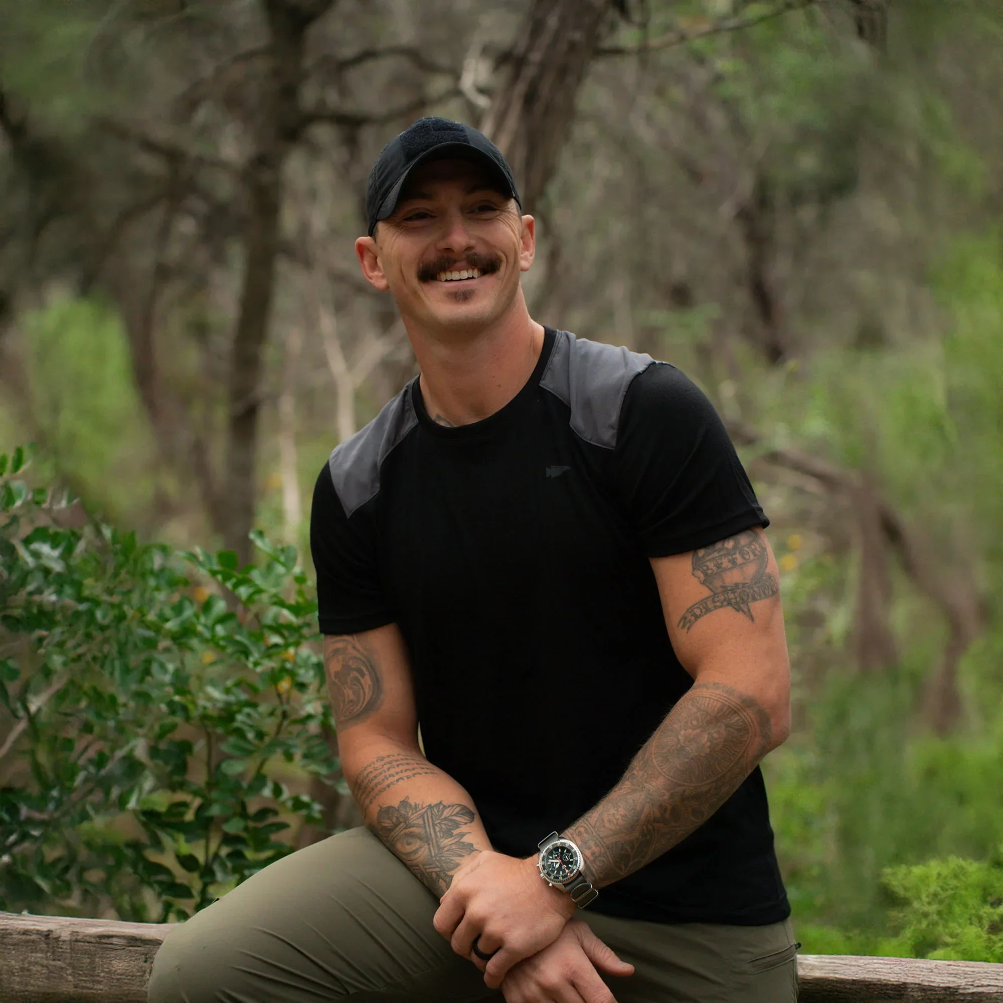Men’s Commando Tee - Merino Wool - Image 4