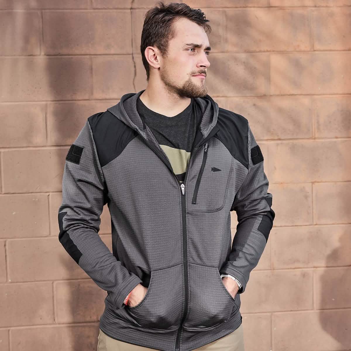 Men’s Full Zip - Polartec Grid Fleece ToughDry®
