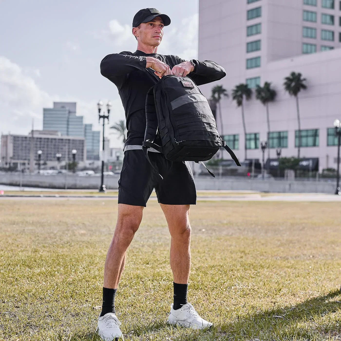 Men's USA Long Sleeve Performance Tee - ToughMesh - Image 2