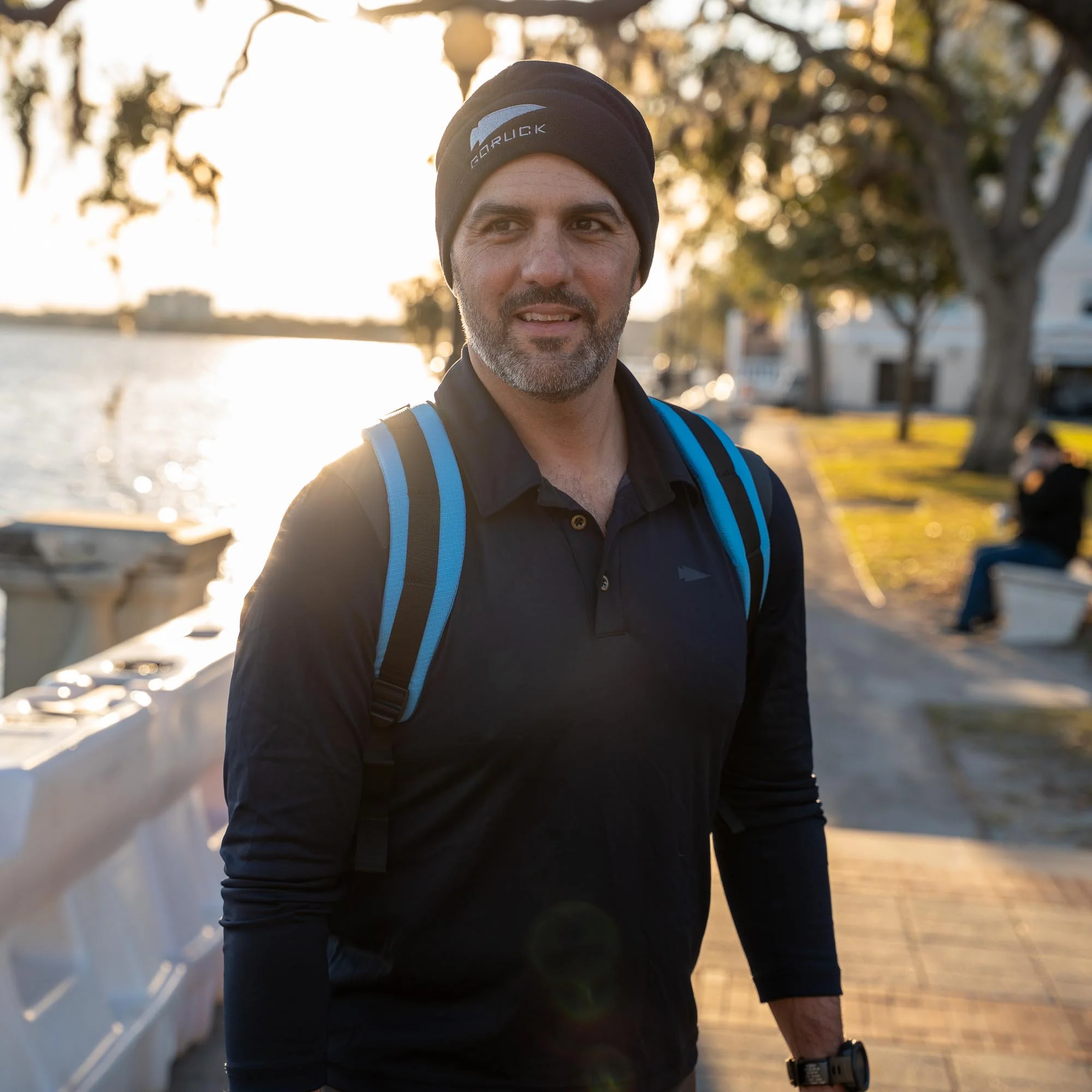 Men's Long Sleeve Rucking Polo - Image 8