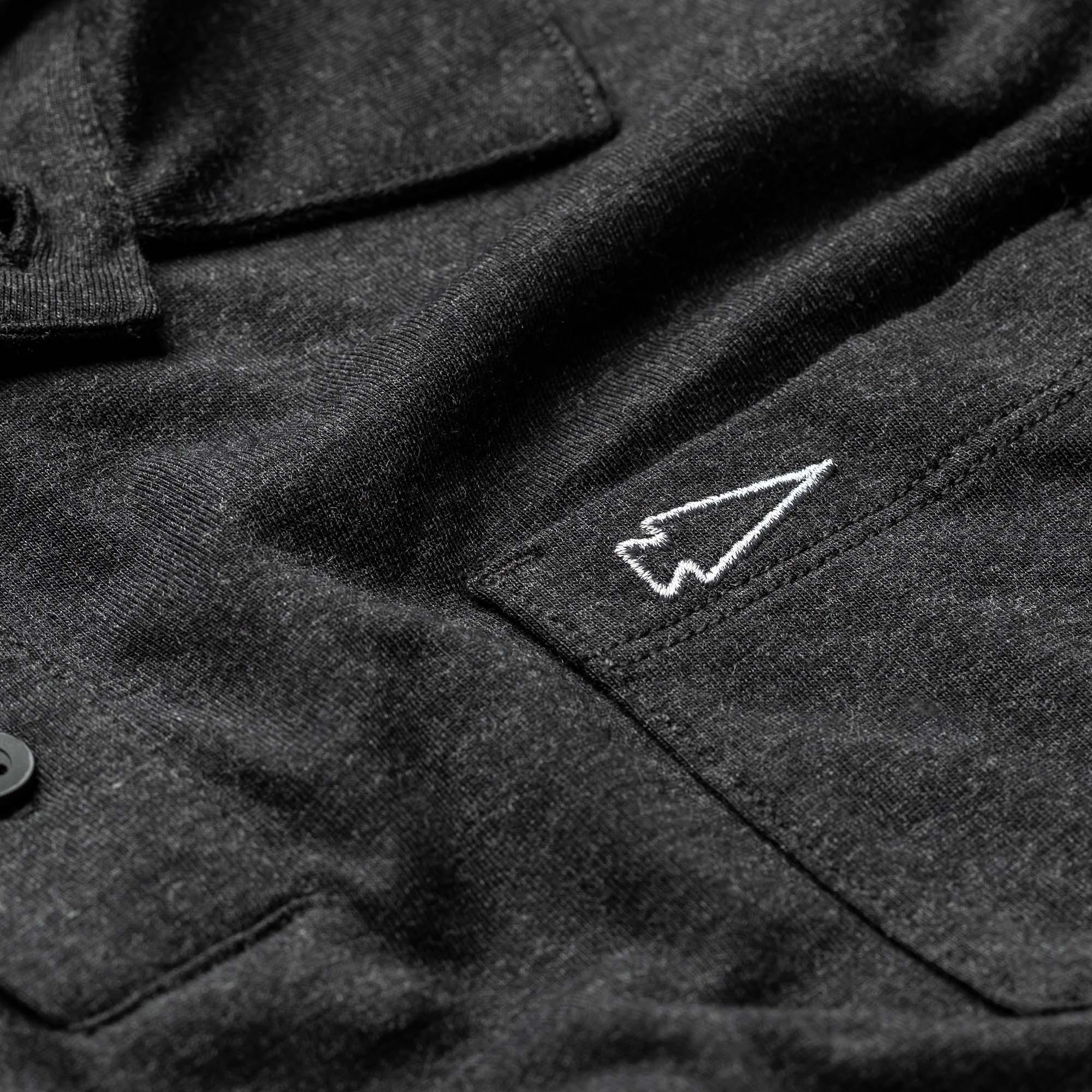 Men's Polo with Pocket - Tri-BlendX - Image 4