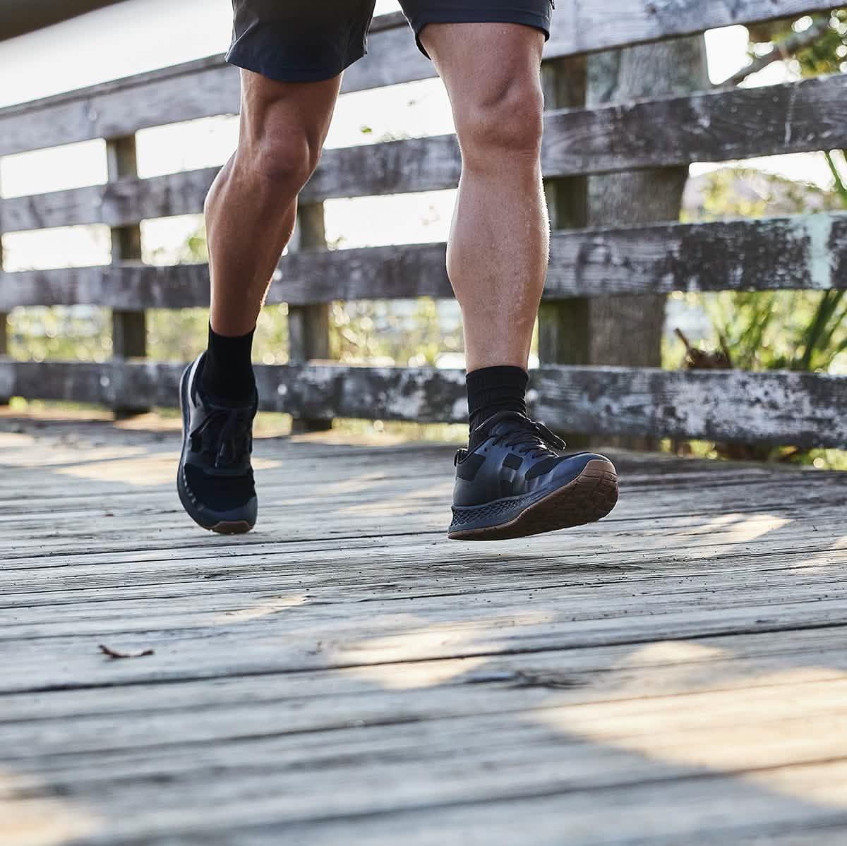Men's Rough Runner - Black + Gum - Image 2