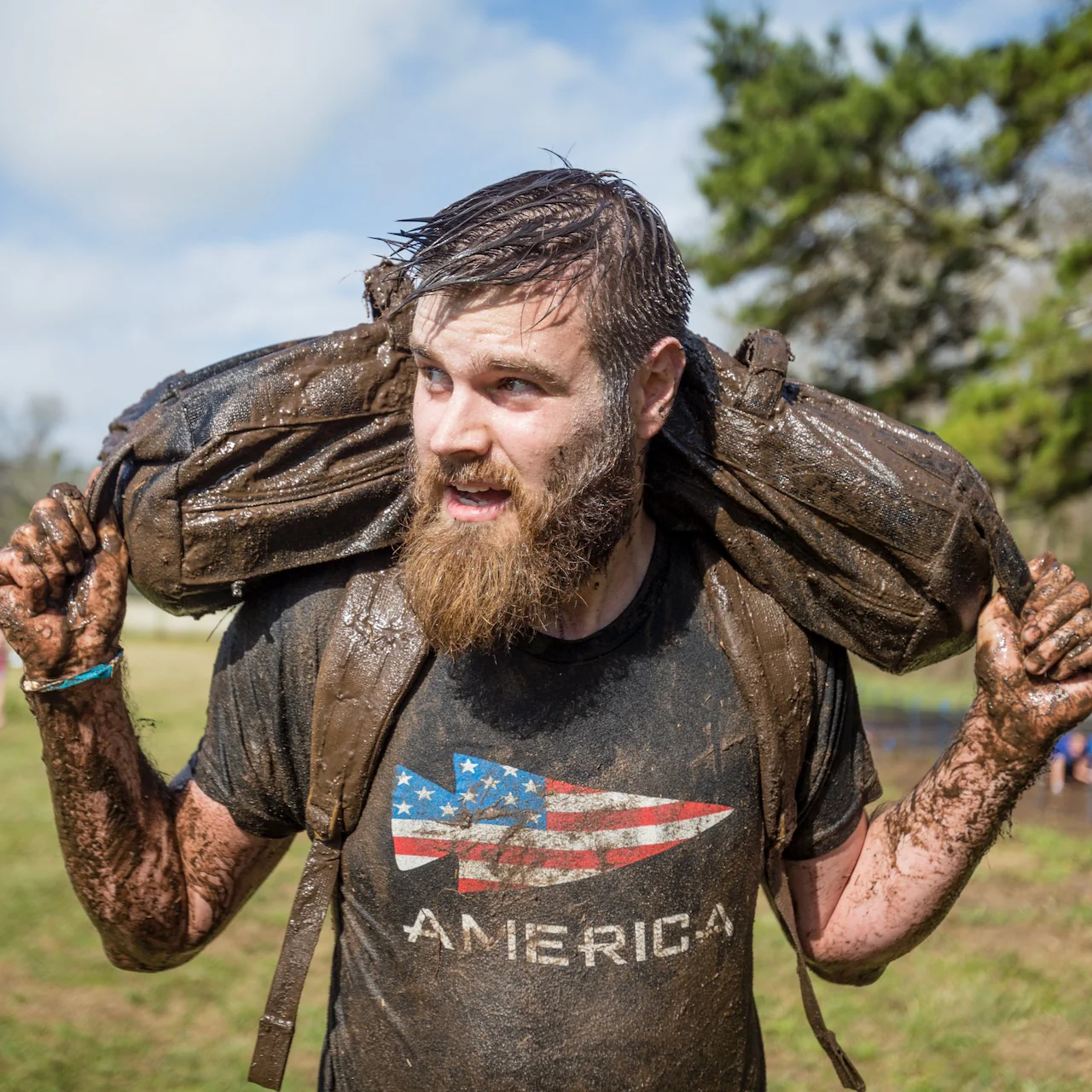 America Tee - Tri-BlendX - Image 2