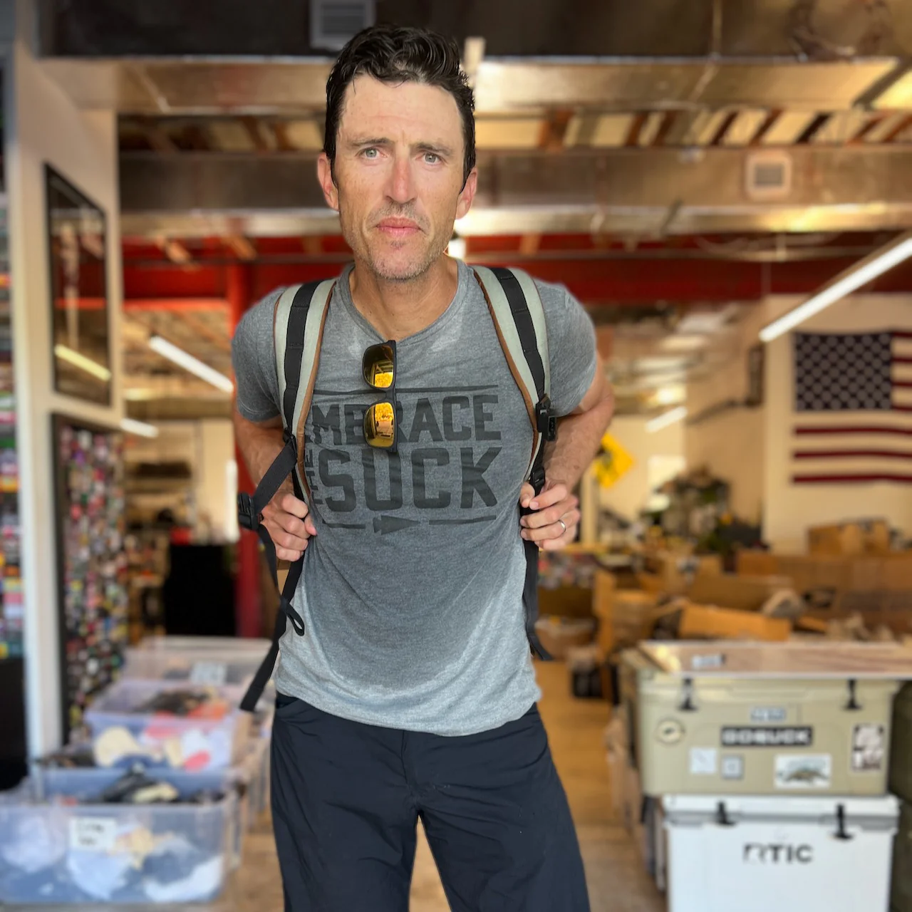 Embrace the Suck Tee - Tri-BlendX - Image 2