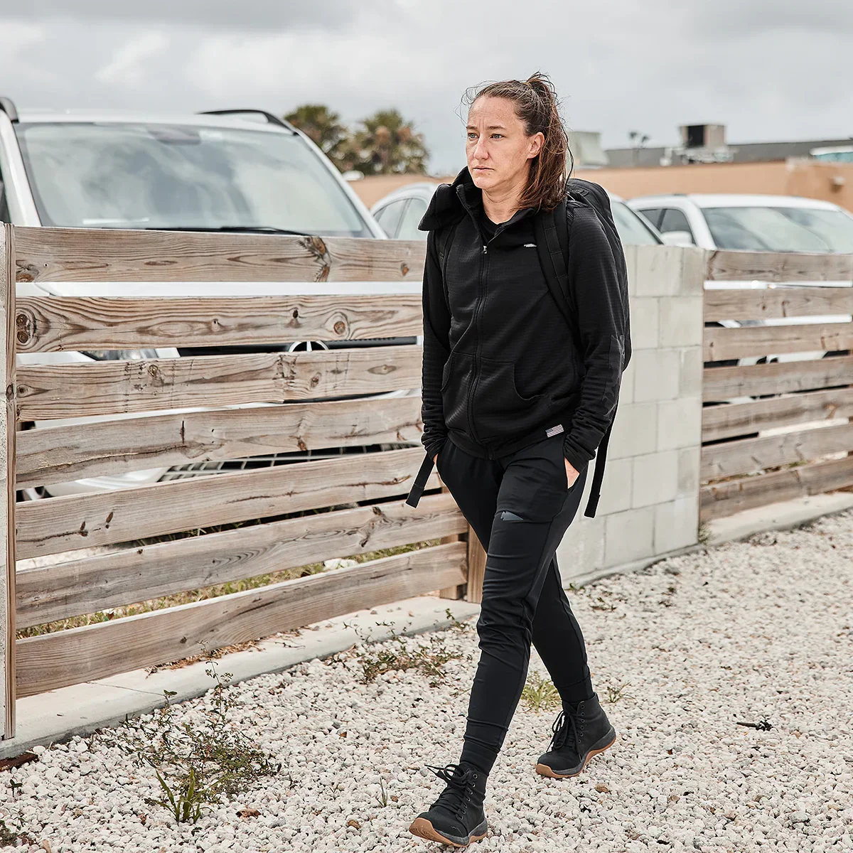 Women’s Full Zip - PolarTec Grid Fleece - Image 4