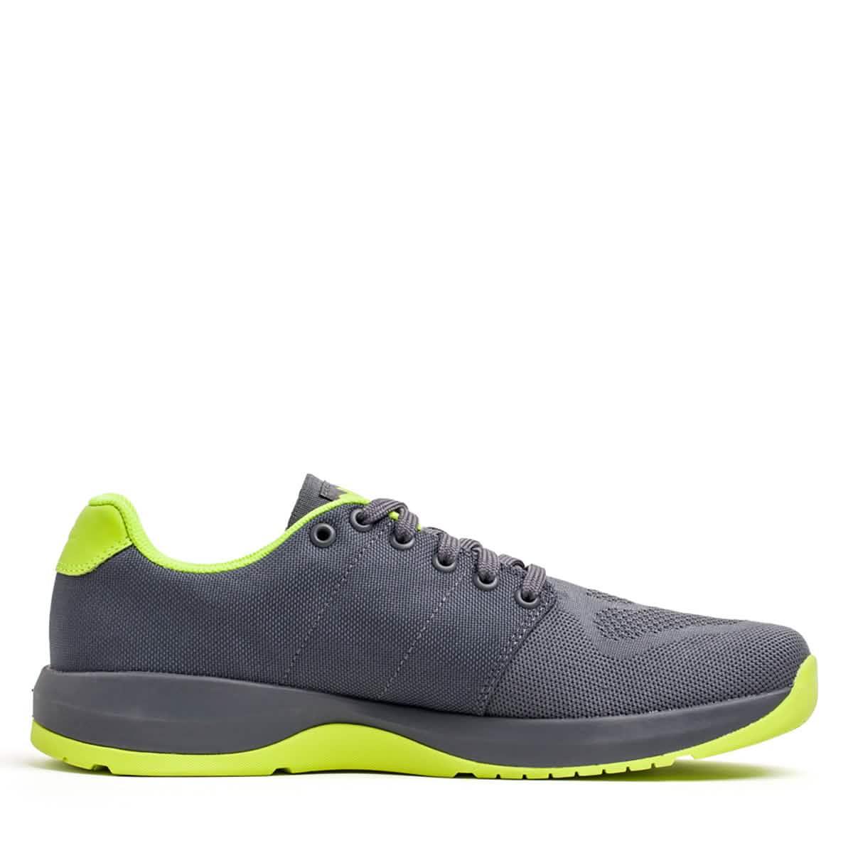 Women's Ballistic Trainers - Wolf Grey + Acid Lime - Image 6
