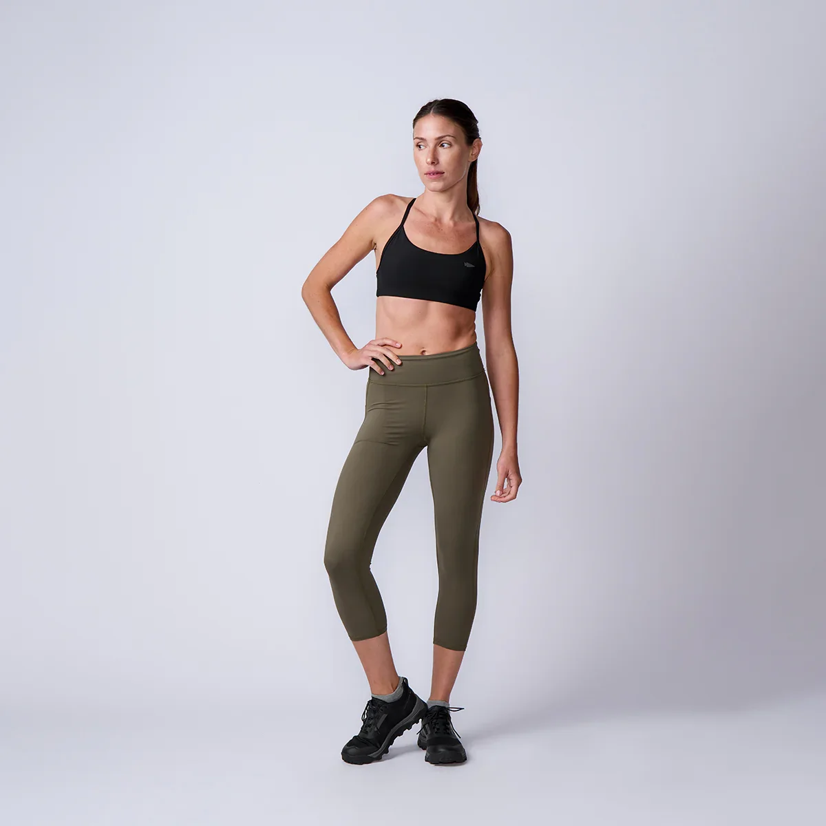 Cropped Training Leggings USA - Image 4